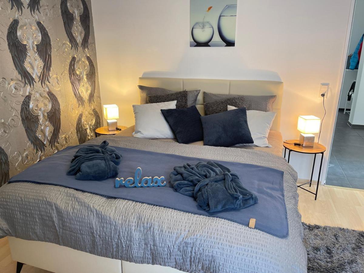 Penthouse - 3 Schlafzimmer- Sonnige Dachterrasse -Whirlpool & Alpenblick - Perfekt Fuer Romantik Oder Familienurlaub Mit Kind, Hund Willkommen - By Ferienwohnenamsee - Uberlingen Ngoại thất bức ảnh