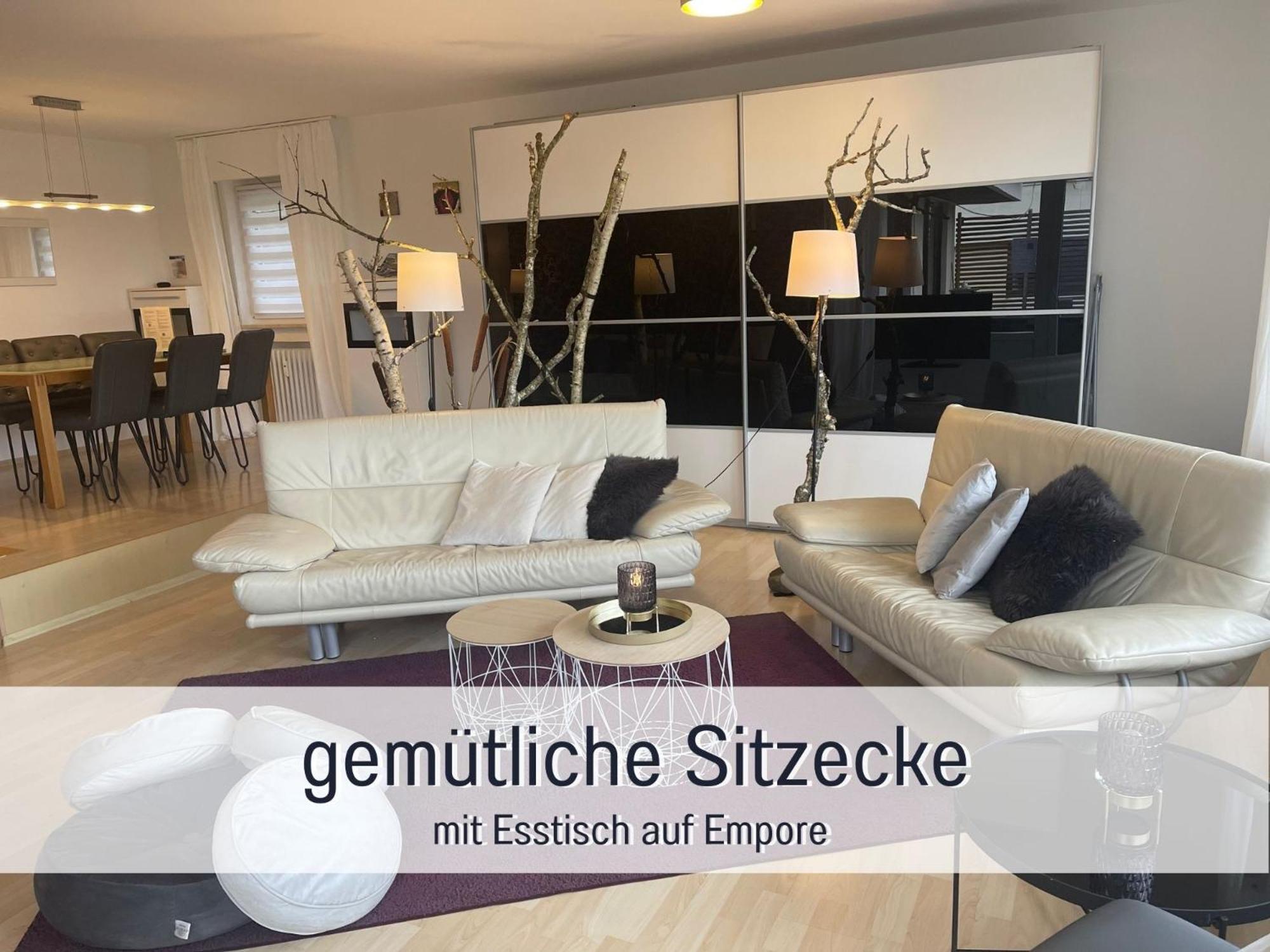 Penthouse - 3 Schlafzimmer- Sonnige Dachterrasse -Whirlpool & Alpenblick - Perfekt Fuer Romantik Oder Familienurlaub Mit Kind, Hund Willkommen - By Ferienwohnenamsee - Uberlingen Ngoại thất bức ảnh